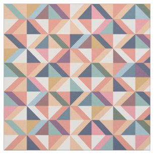 Fabric with vintage floral pattern.