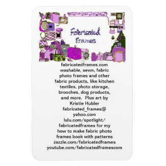 fabricatedframes.com logo Premium Flexi Magnet