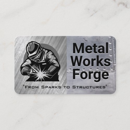 Fabrication | Blue Collar Work | Welding Business Card