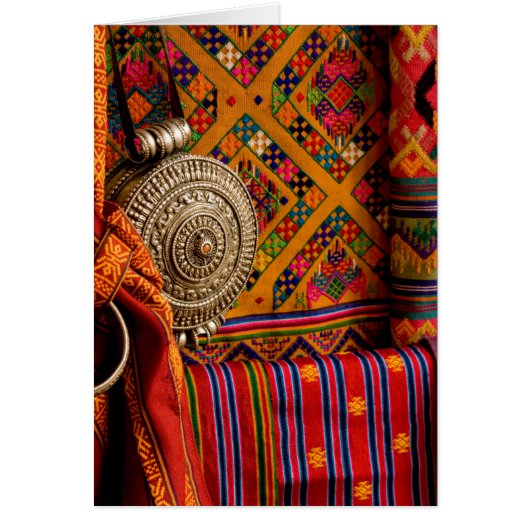 Fabrics, Bhutan Cards (Front)
