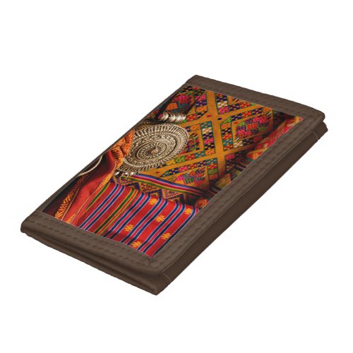 Fabrics Bhutan Trifold Wallet