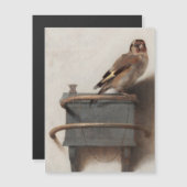 Fabritius The Goldfinch Painting Art Print (Front/Back)
