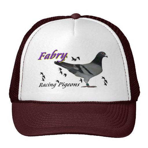 Fabry Racing pigeons Trucker Hat | Zazzle