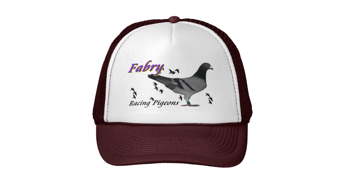 Fabry Racing pigeons Trucker Hat | Zazzle