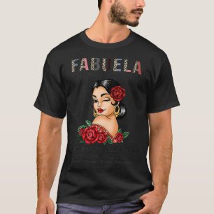Fabuela Definition Funny Fabulous Abuela Spanish L T-Shirt