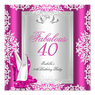 40 And Fabulous Invitations & Announcements | Zazzle
