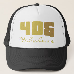 Fabulous 40th Birthday  Trucker Hat