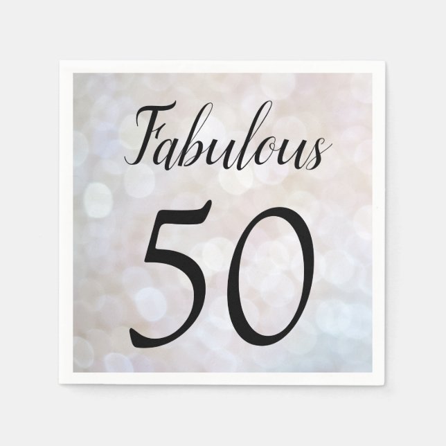 Fabulous 50 Dreamy and Girly Napkins (Front)