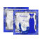 Fabulous 50 Party Royal Blue Silver Dress Heels S9