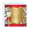 Fabulous 50 Red Glitter High Heel Zebra Champagne