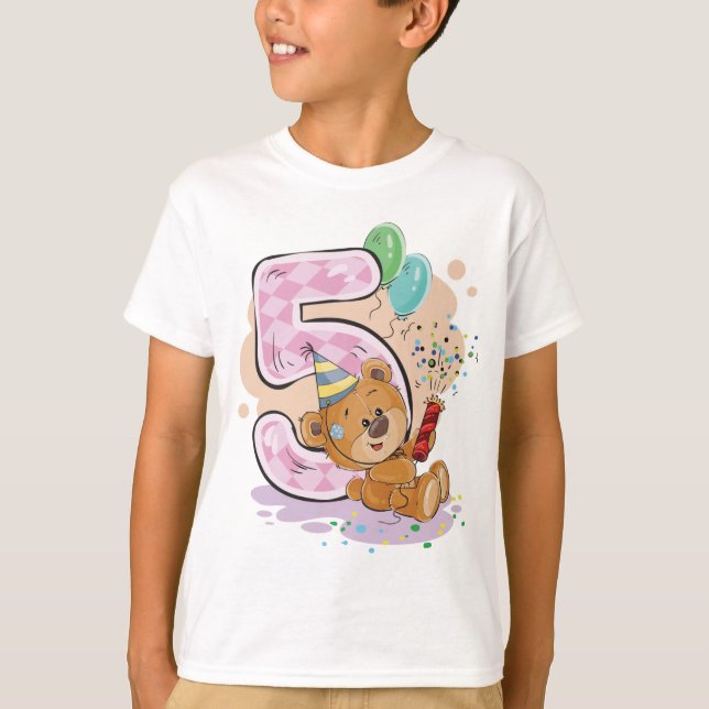 "Fabulous 5-Year-Old" T-Shirt (Front)