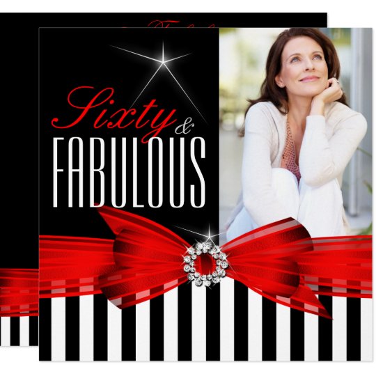 fabulous 60 red black