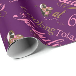 Fabulous 60th Birthday Wrapping Paper