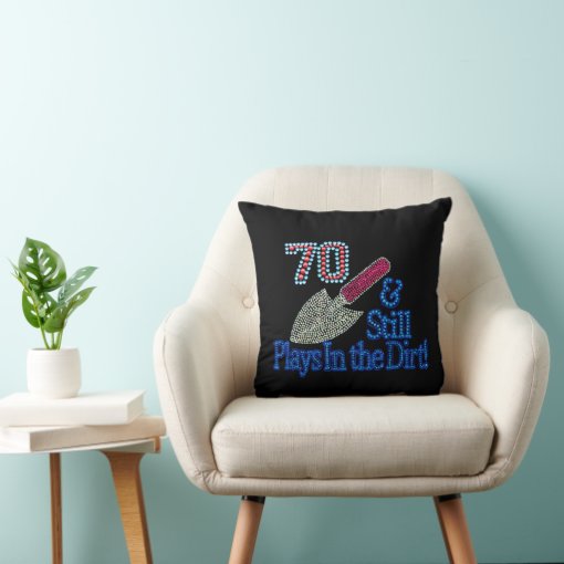 Fabulous 70th Birthday T For Her Throw Pillow Zazzle