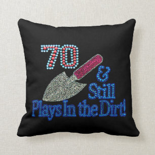 Fabulous 70th Birthday Gift for HER Throw Pillow