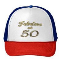 Fabulous at 50 Trucker Hat