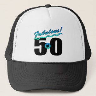 Fabulous At 50 Trucker Hat