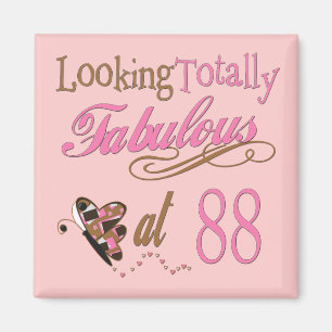 Fabulous at 88 magnet