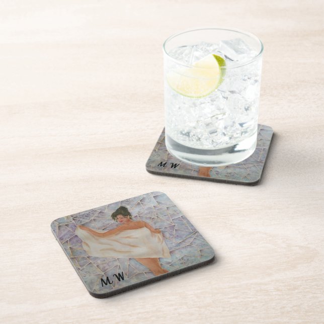 Fabulous at Any Age Beverage Coaster (Right Side)