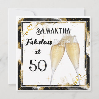 Fabulous at " your age" birthday card