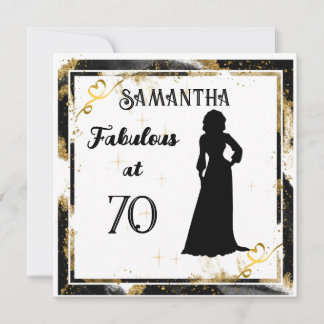 Fabulous at " your age"  birthday card