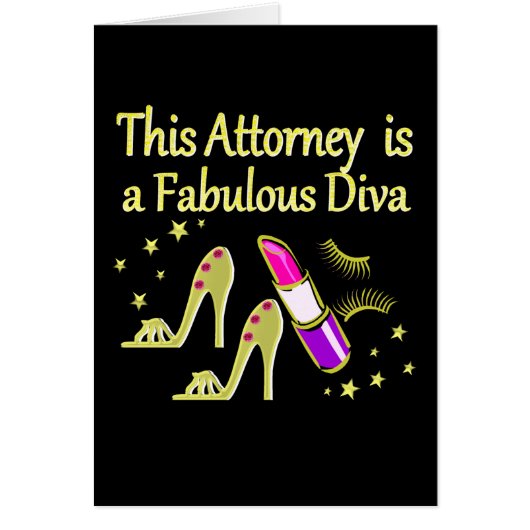 FABULOUS ATTORNEY DIVA DESIGN (Front)