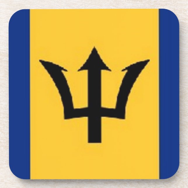 fabulous barbados beverage coaster (Front)