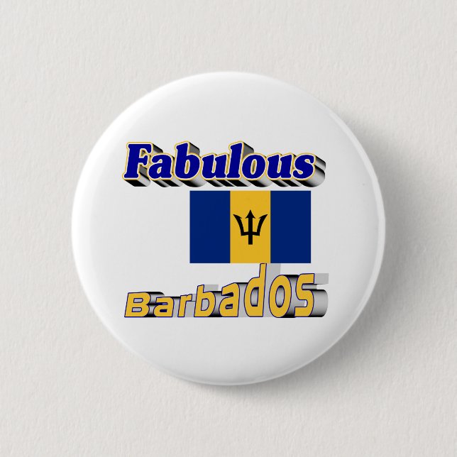 fabulous barbados button (Front)