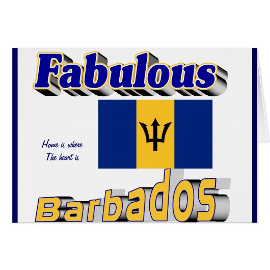 fabulous barbados cards (Front Horizontal)