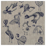 Fabulous birds fabric