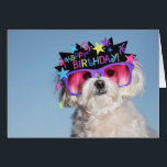 Fabulous Birthday Card<br><div class="desc">Princess Pebbles wants you to be fabulous, and celebrate your friend's birthday in style!</div>