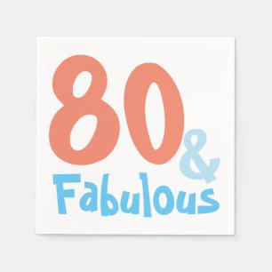 Fabulous Birthday Party Napkins