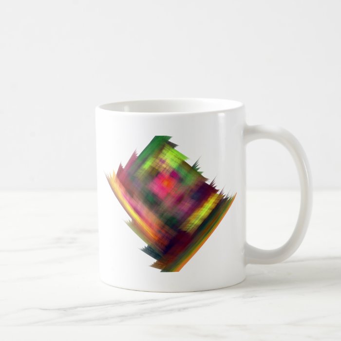Fabulous Bright Diamond Shaped Logo Mug