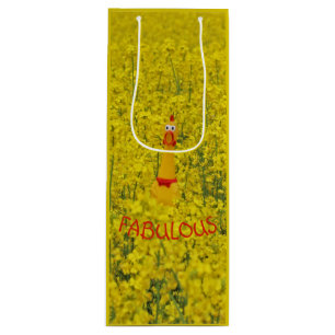 Fabulous Chicken Gift Bag! Wine Gift Bag