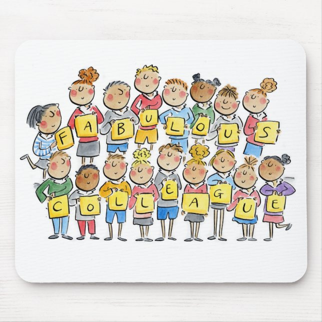 Fabulous Colleague Mouse Pad (Front)