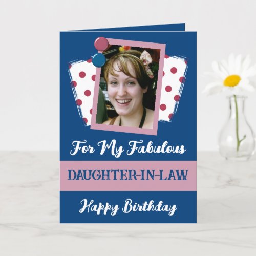Fabulous daughter in law photo name blue pink