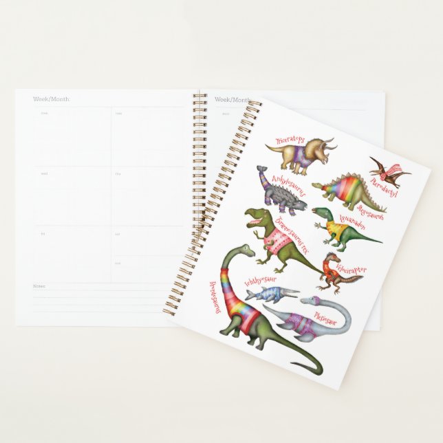 Fabulous dinosaurs planner (Display)