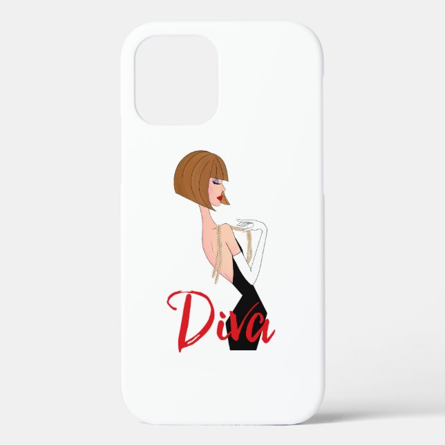 “Fabulous Diva” Case-Mate iPhone Case (Back)