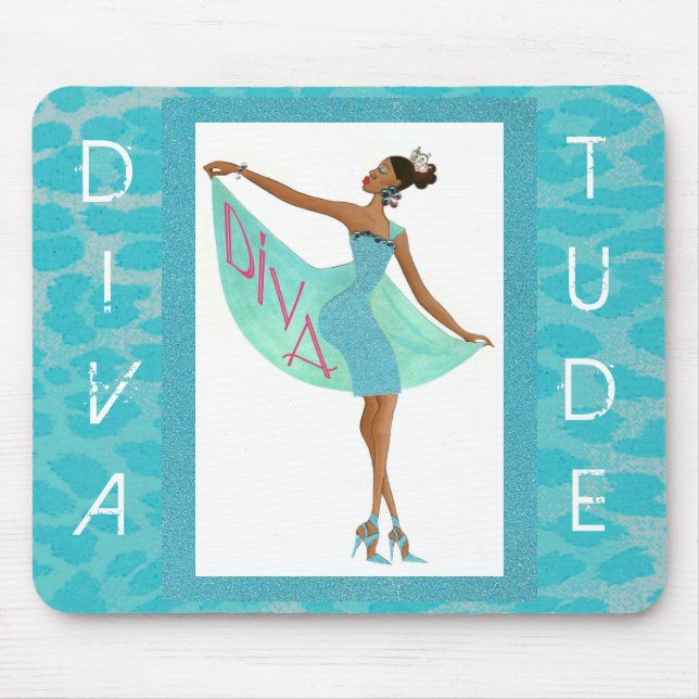 Fabulous Diva mousepad (Front)