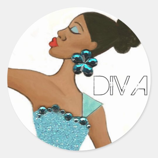 Fabulous Diva stickers