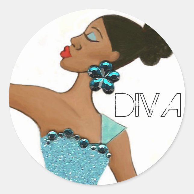 Fabulous Diva stickers (Front)