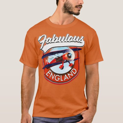Fabulous England travel patch T_Shirt