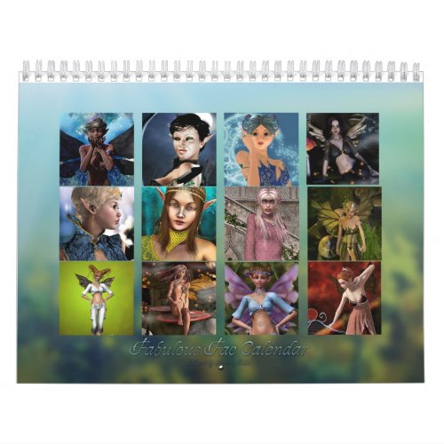 Fabulous Fae Calendar