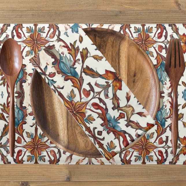 Fabulous Fall and Blue Cloth Placemat (Creator Uploaded)