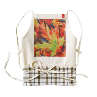 Fabulous Fall Zazzle HEART Apron