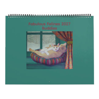 Fabulous Felines 2027  Buddies Calendar
