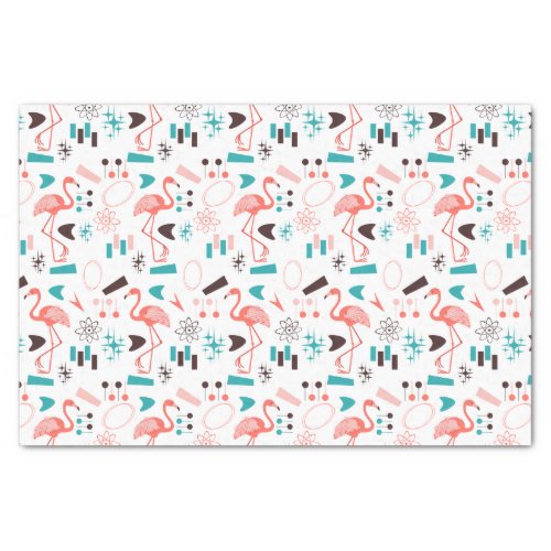 Fabulous Fifties Flamingos   Tissue Paper