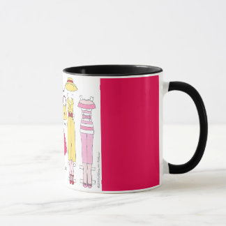 Fabulous Fifties: Marilyn Paper Doll Art Mug