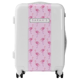 Fabulous Flamingo Pink Watercolor Pattern