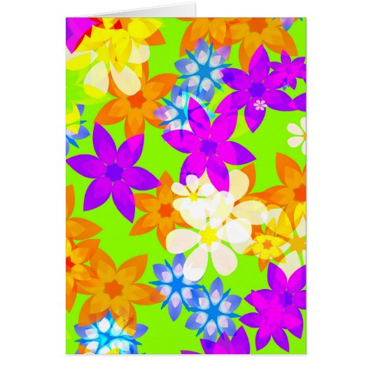 Fabulous flowers cards (Front)
